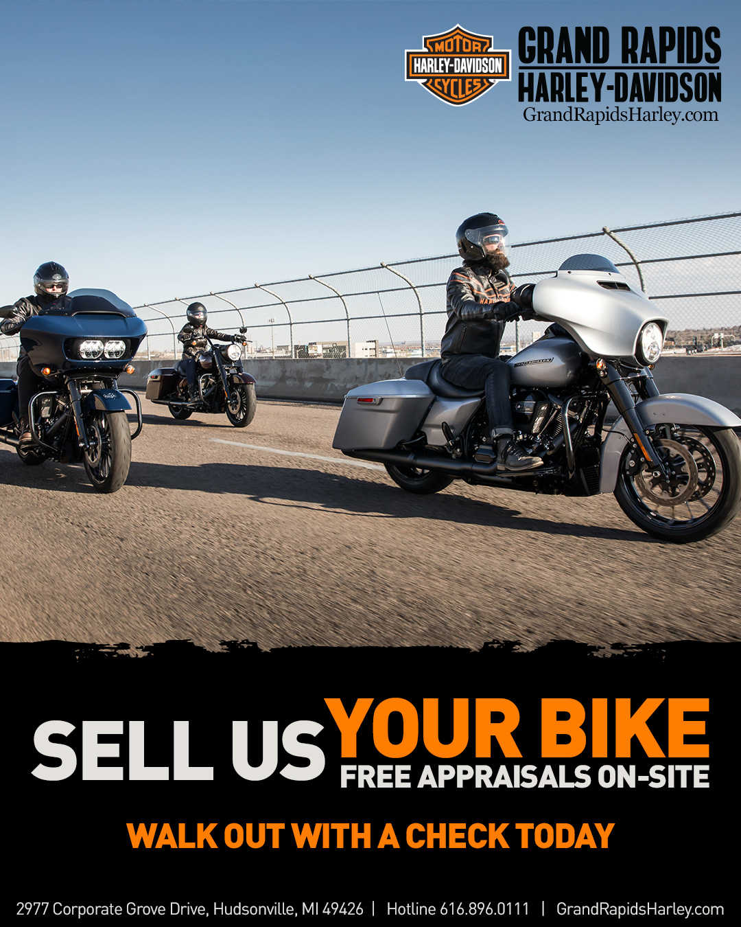 We Will Buy Your Bike | Grand Rapids Harley-Davidson® | Hudsonville ...